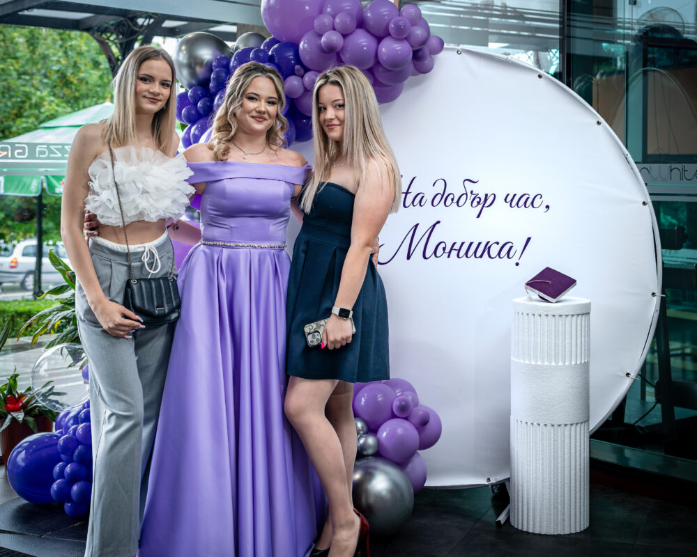 Фотосесия за абитуриентски бал от AirProPix