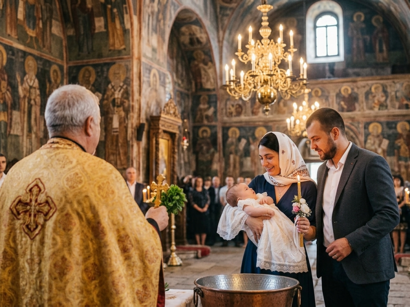 Заснемане на Свето Кръщение от DS Eternal Magic Photography